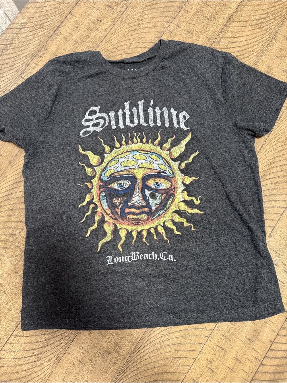 Sublime Short Sleeve Graphic Tee - Dark Gray